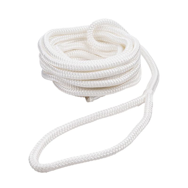 Qvarken Mooring Rope Dockline with eye 10mm 6m white