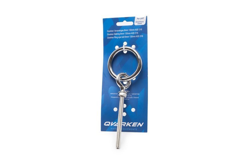 Ring Eye Bolt AISI316 6x100mm