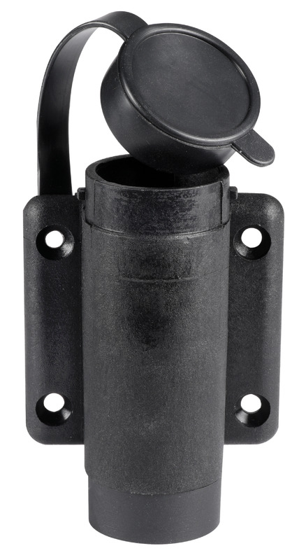 Nylon bulkhead 2 contacts black