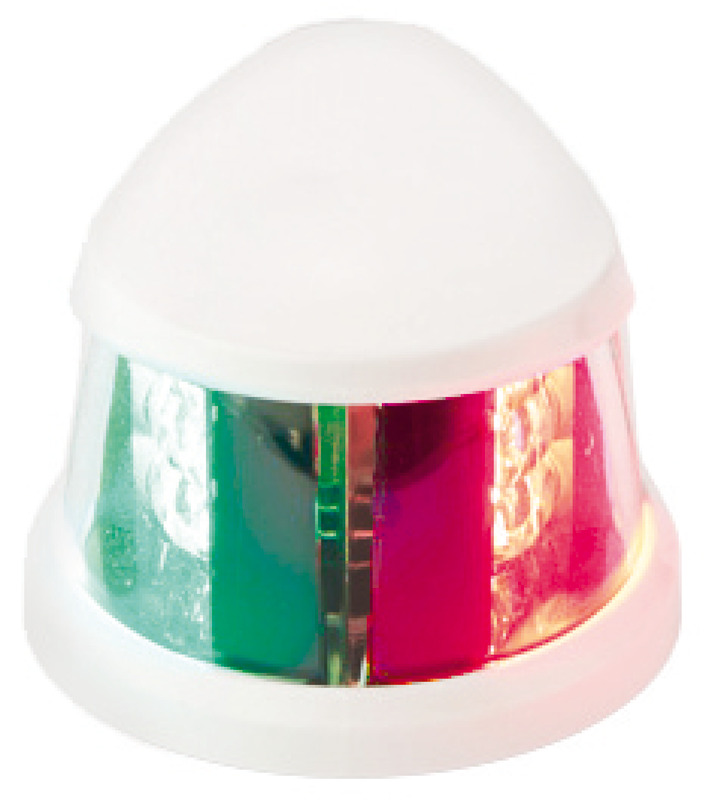 Navigation light 112.5°+112.5° bicolor