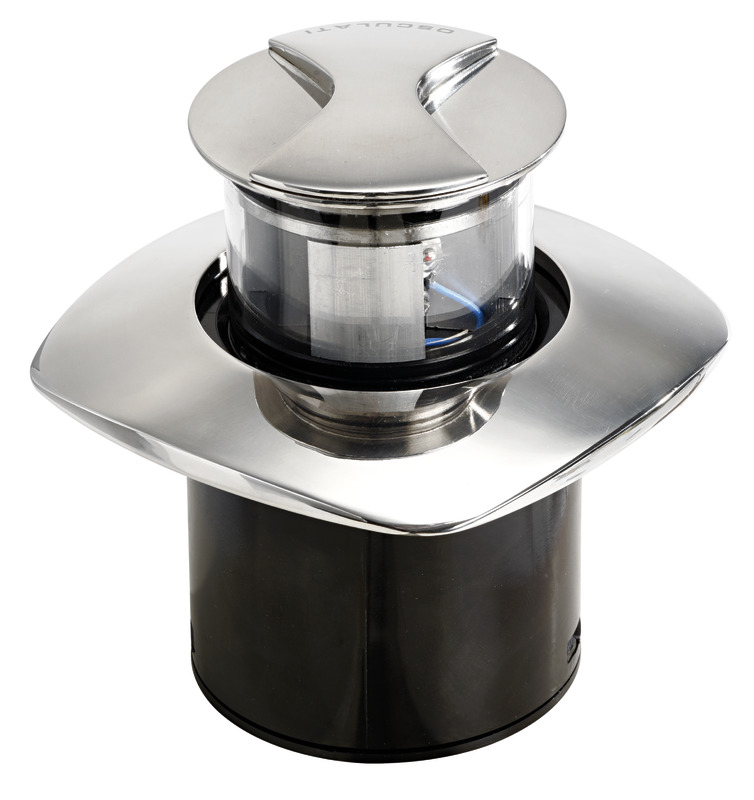 Borea retractable LED bicolor navigation light