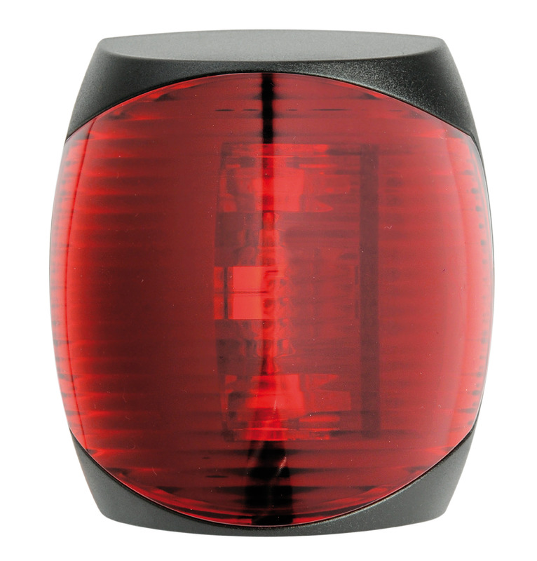 Sphera II navigation light red black body