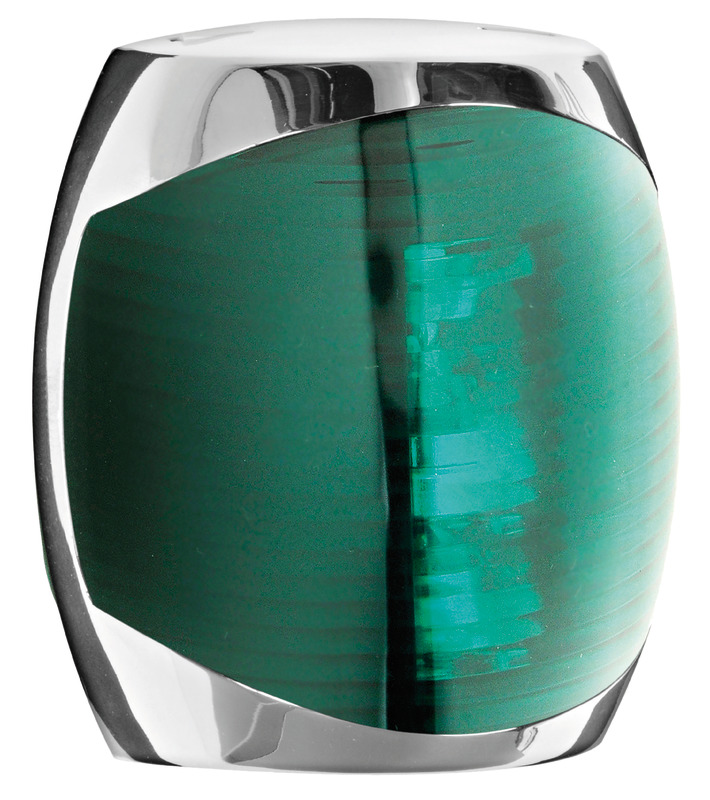 Sphera II navigation light inox body green