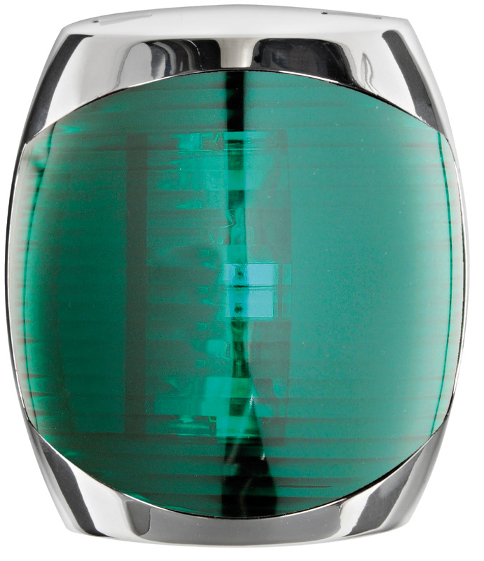 Sphera II navigation light inox body green
