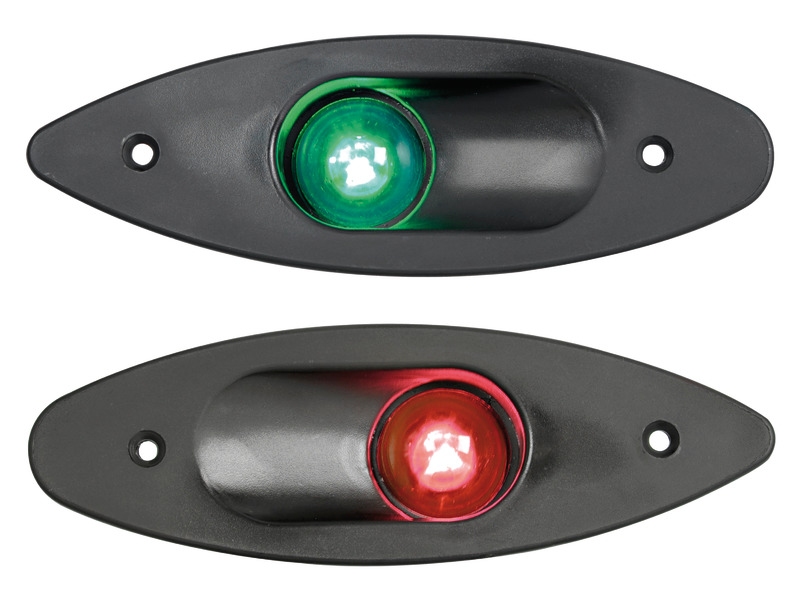Built-in ABS navigation light green/black
