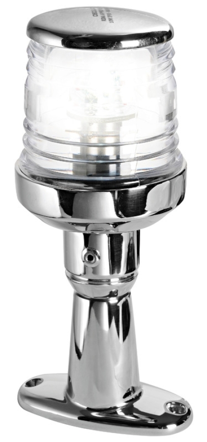 Classic 360° mast head light with stainless steel base - Ø64mm 154mm height