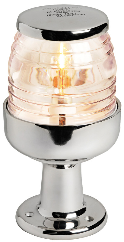 360° mast head light w/AISI 316 base 85 mm 12 V