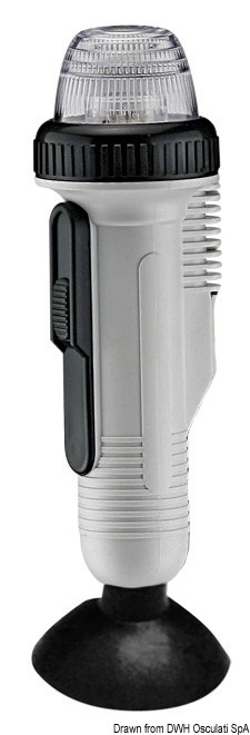 360° Led navigation light w/rod COLREG-certified