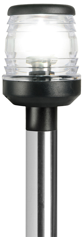 Advace pull-out pole black plastic w/base 100 cm