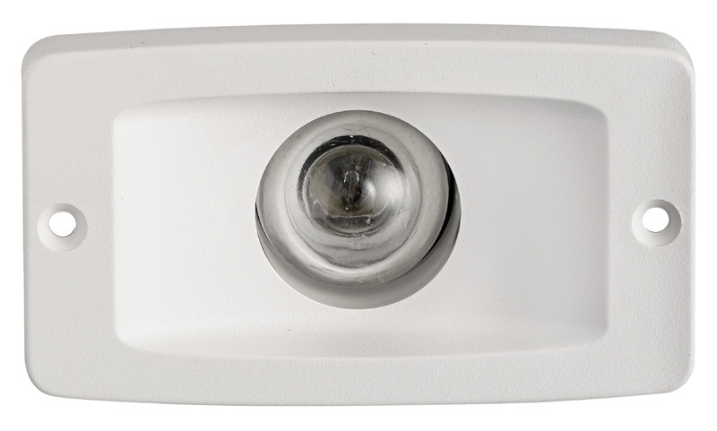 Built-in white stern light made of ABS