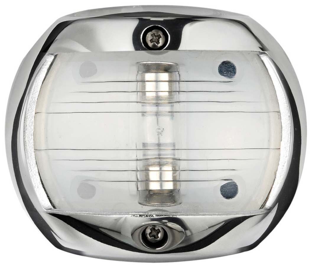 Compact 12 AISI316 white stern navigation light