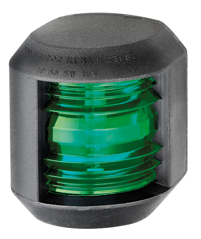 Utility 88 black/112.5° green navigation light