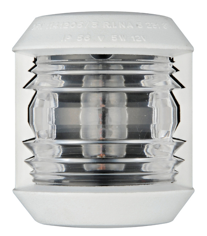 Utility 88 white/white bow navigation light