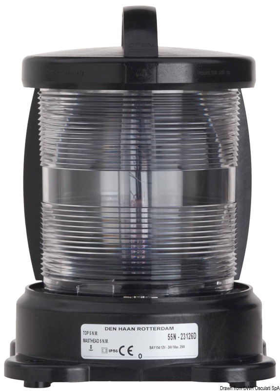 DHR navigation light white 225°