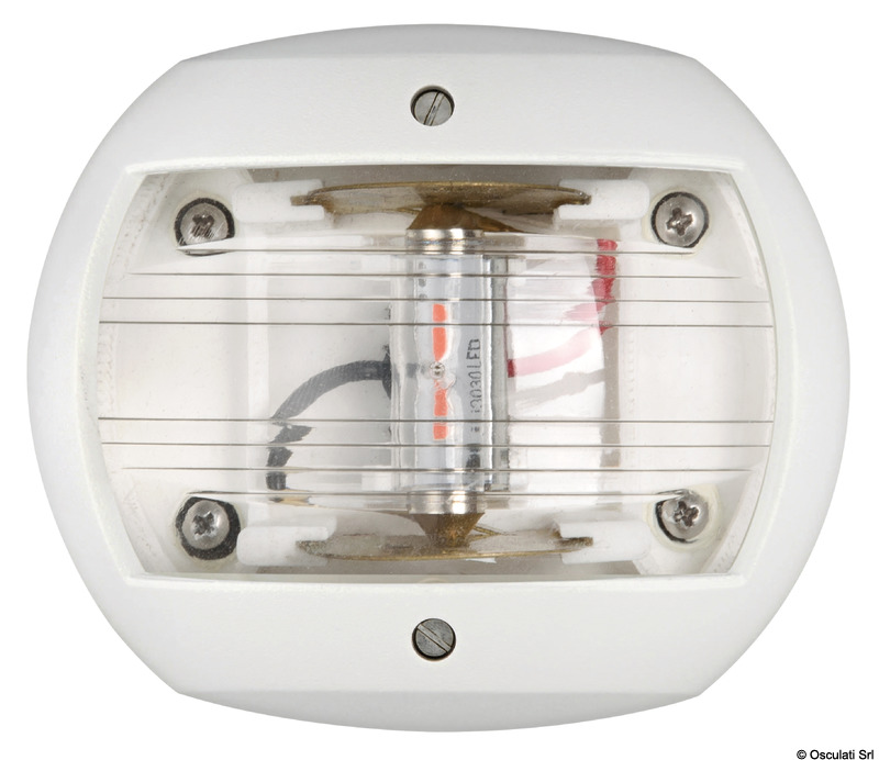 Classic 20 LED navigation light white stern