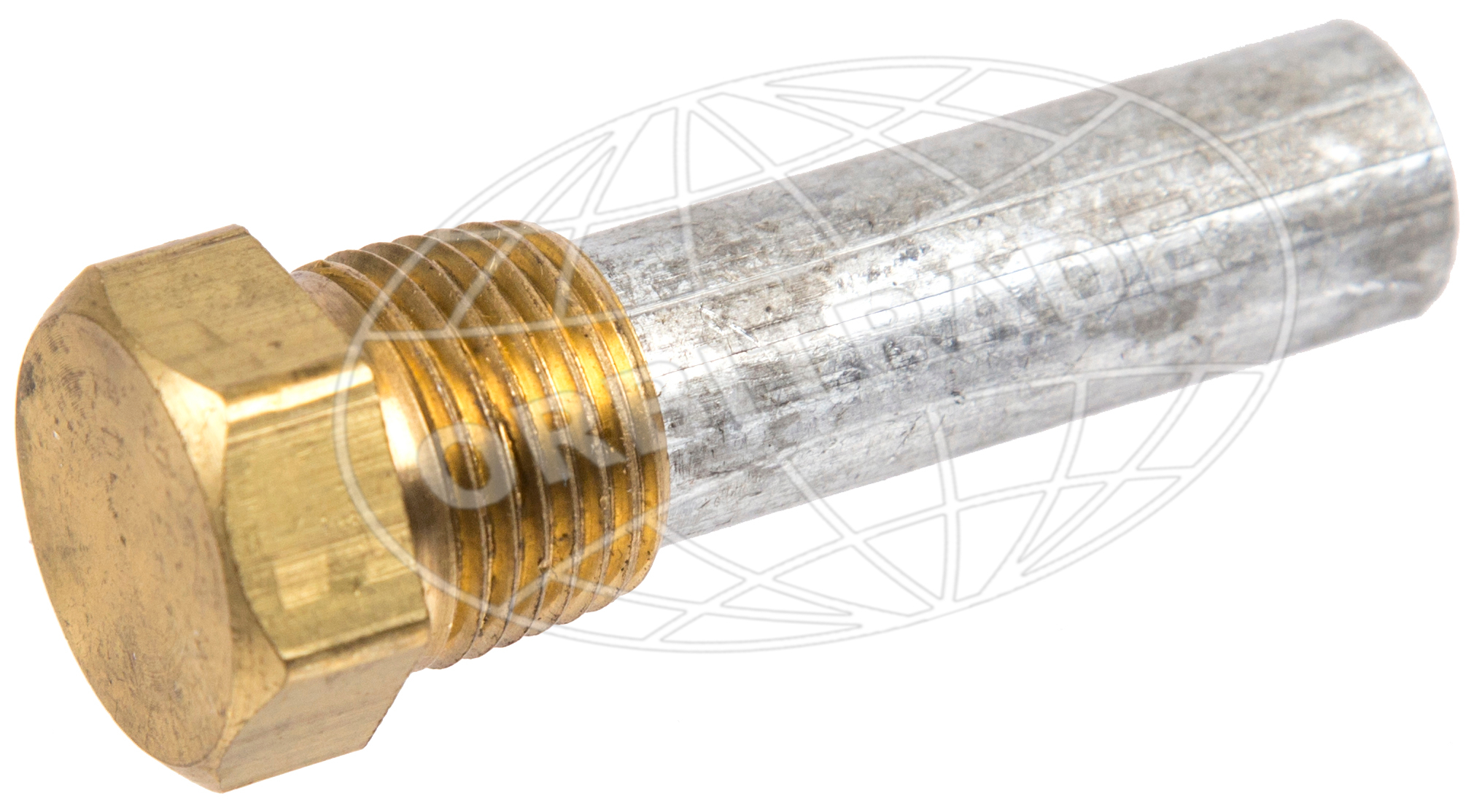 Orbitrade aluminium anode V6 V8 fresh water