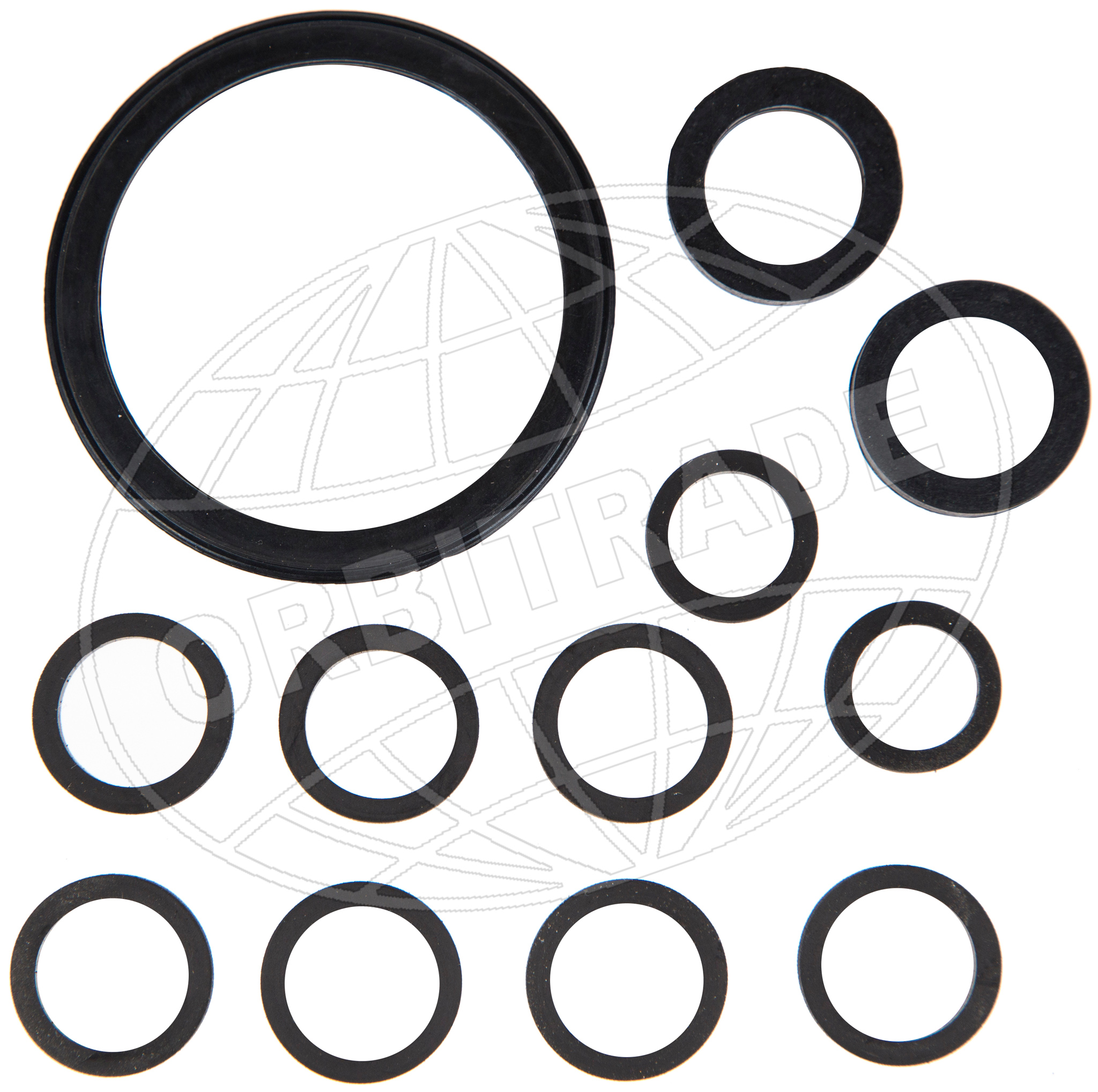 Orbitrade water pipe gasket set 2002.2003