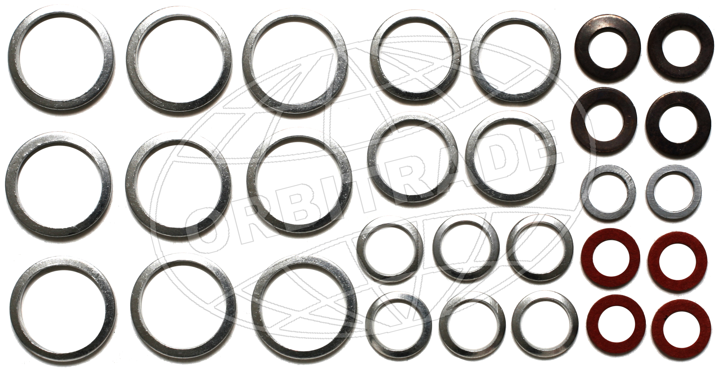 Orbitrade sealing washer kit Volvo Penta MD6 MD7