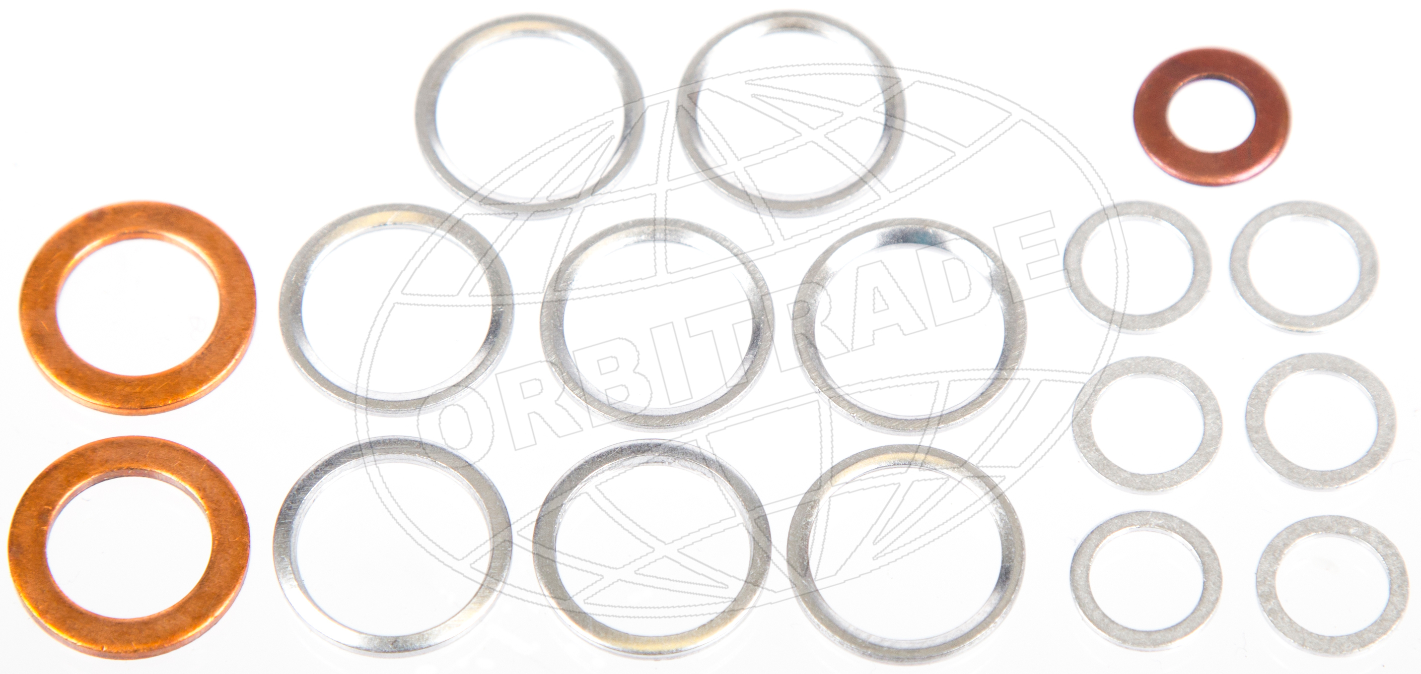 Orbitrade sealing washer kit Volvo Penta D1 D2 D11