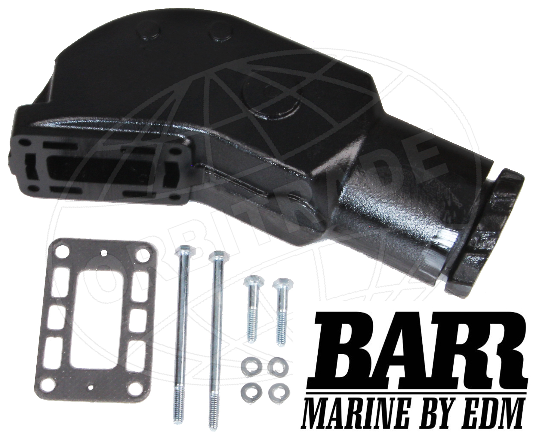 Orbitrade exhaust bend