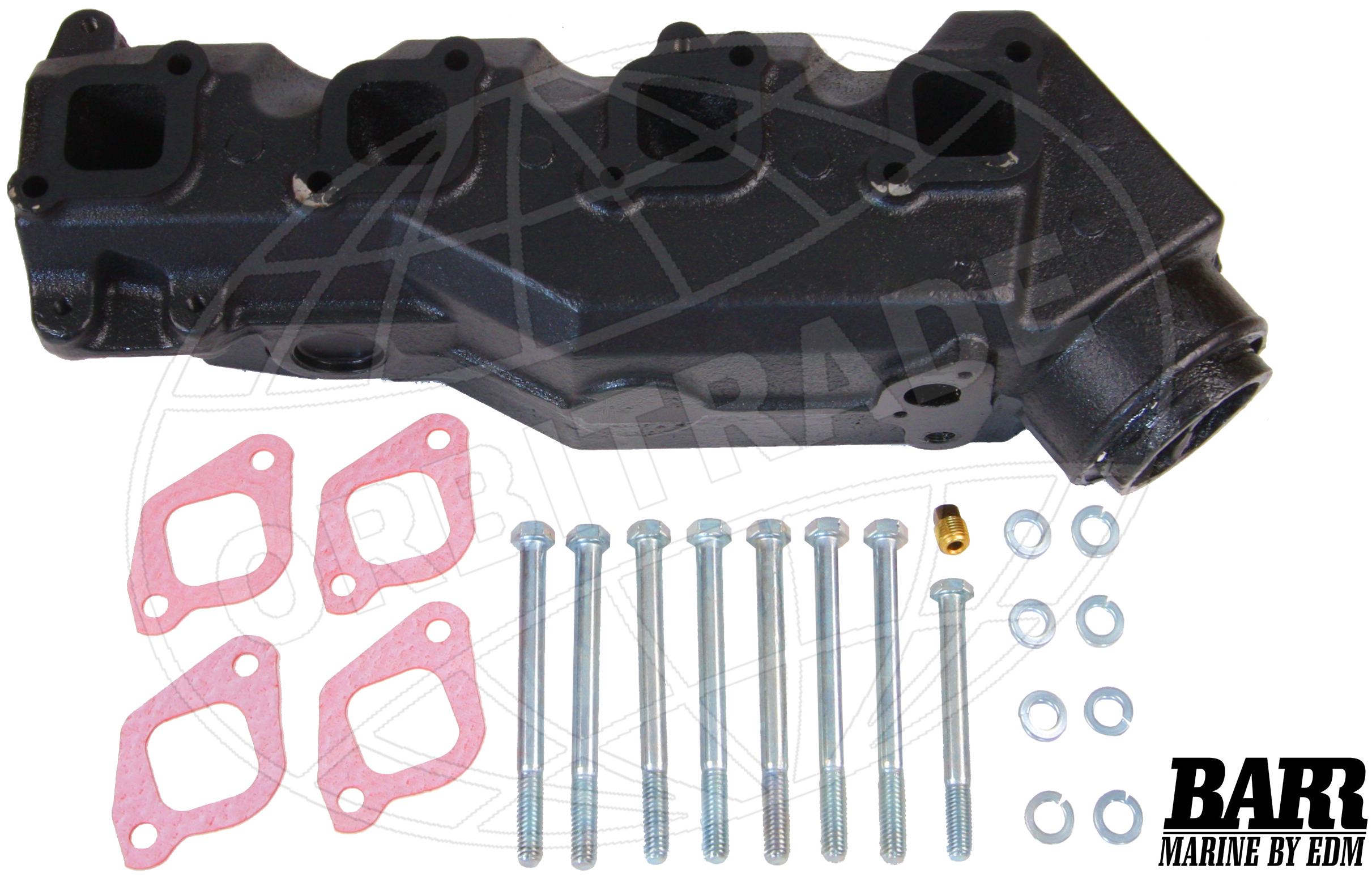 Orbitrade exhaust manifold