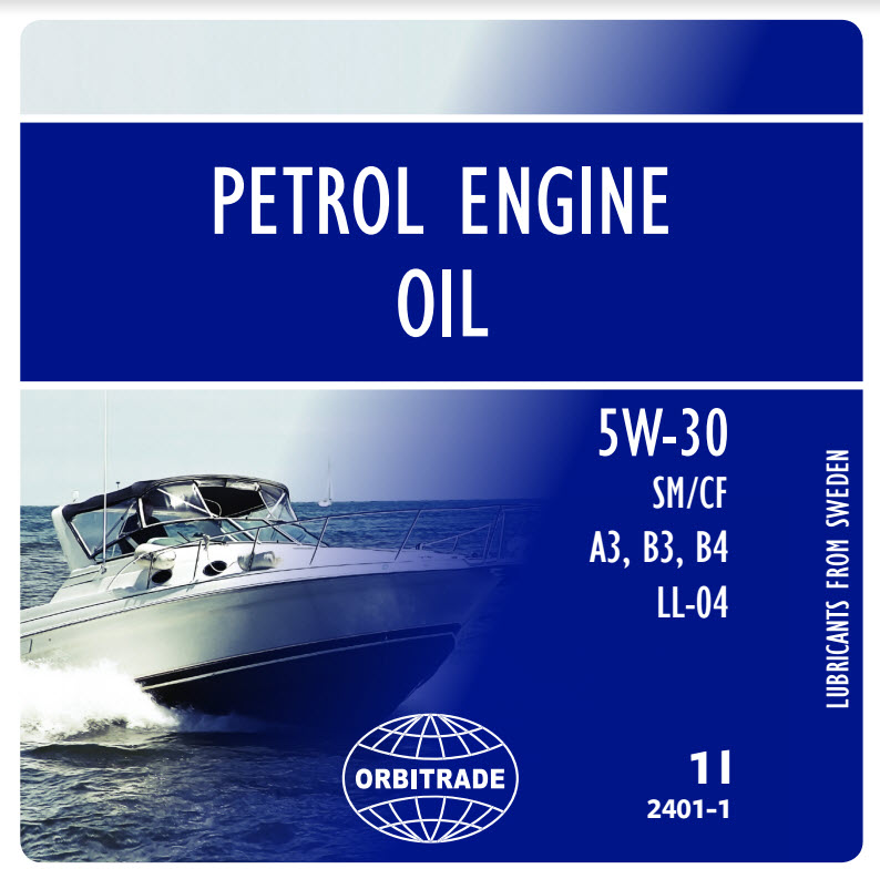 Orbitrade Engine oil 5w-30.1L