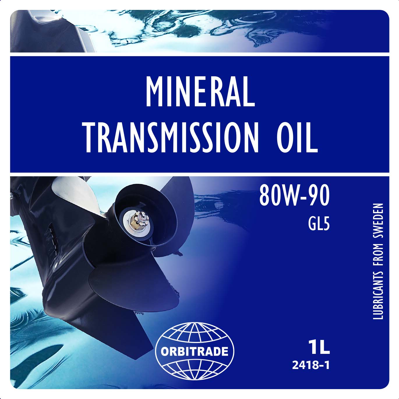 Orbitrade Gear oil mineral 80W-90 1L