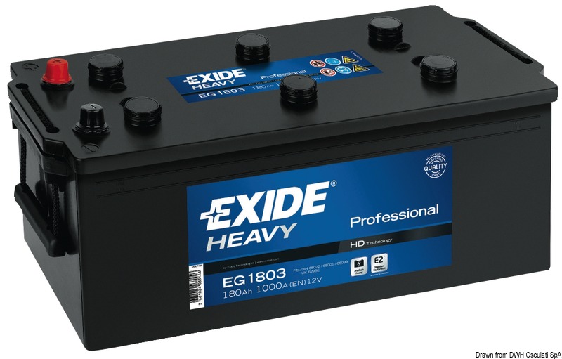 Exide Professional battery 120 Ah