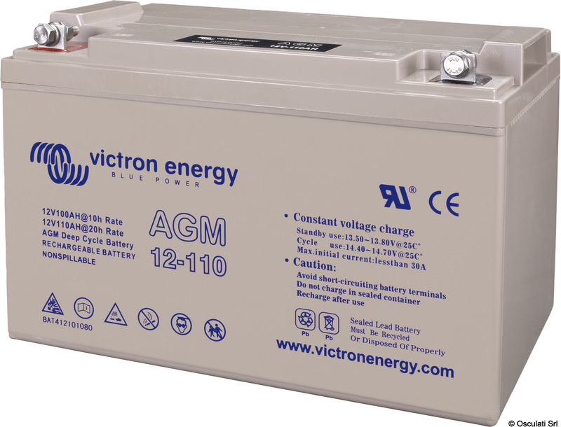 12V/110Ah AGM Deep Cycle Batt.