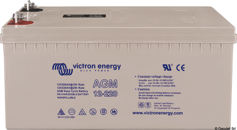 12V/240Ah AGM Deep Cycle Batt. (M8)