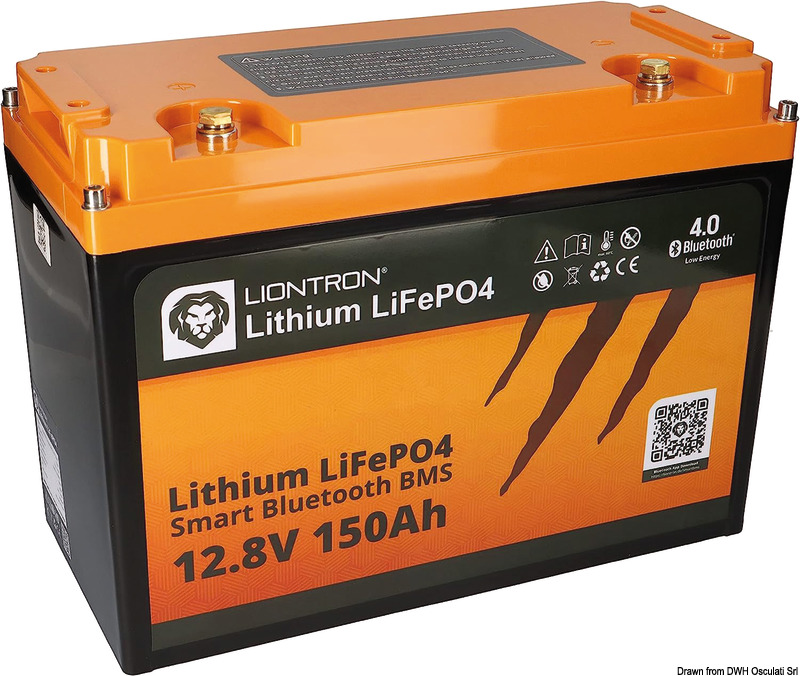 LIONTRON lithium battery Ah100 w/BMS