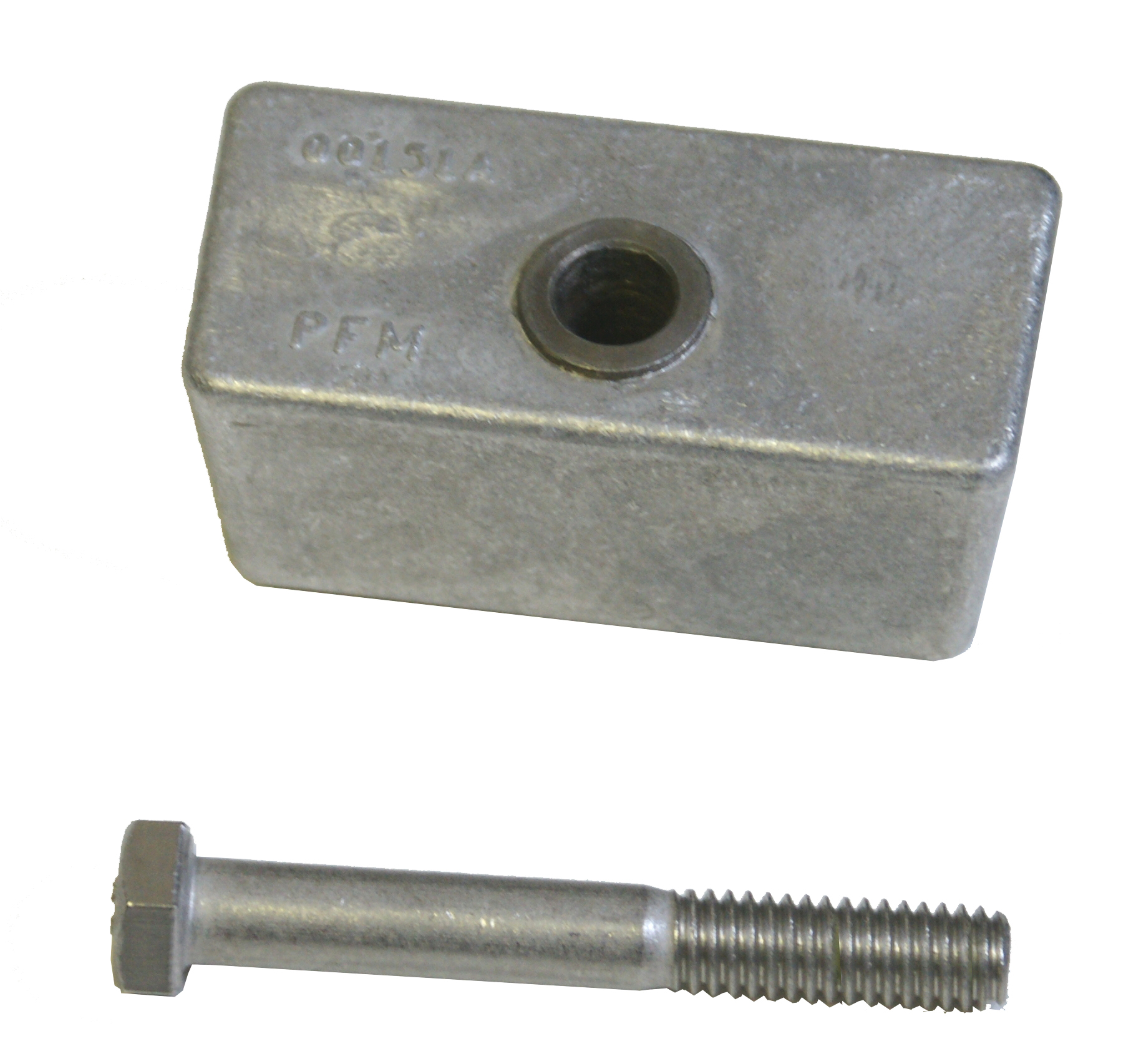 Perf metals anode Rear Gearcase Johnson/Evinrude 155-300HP