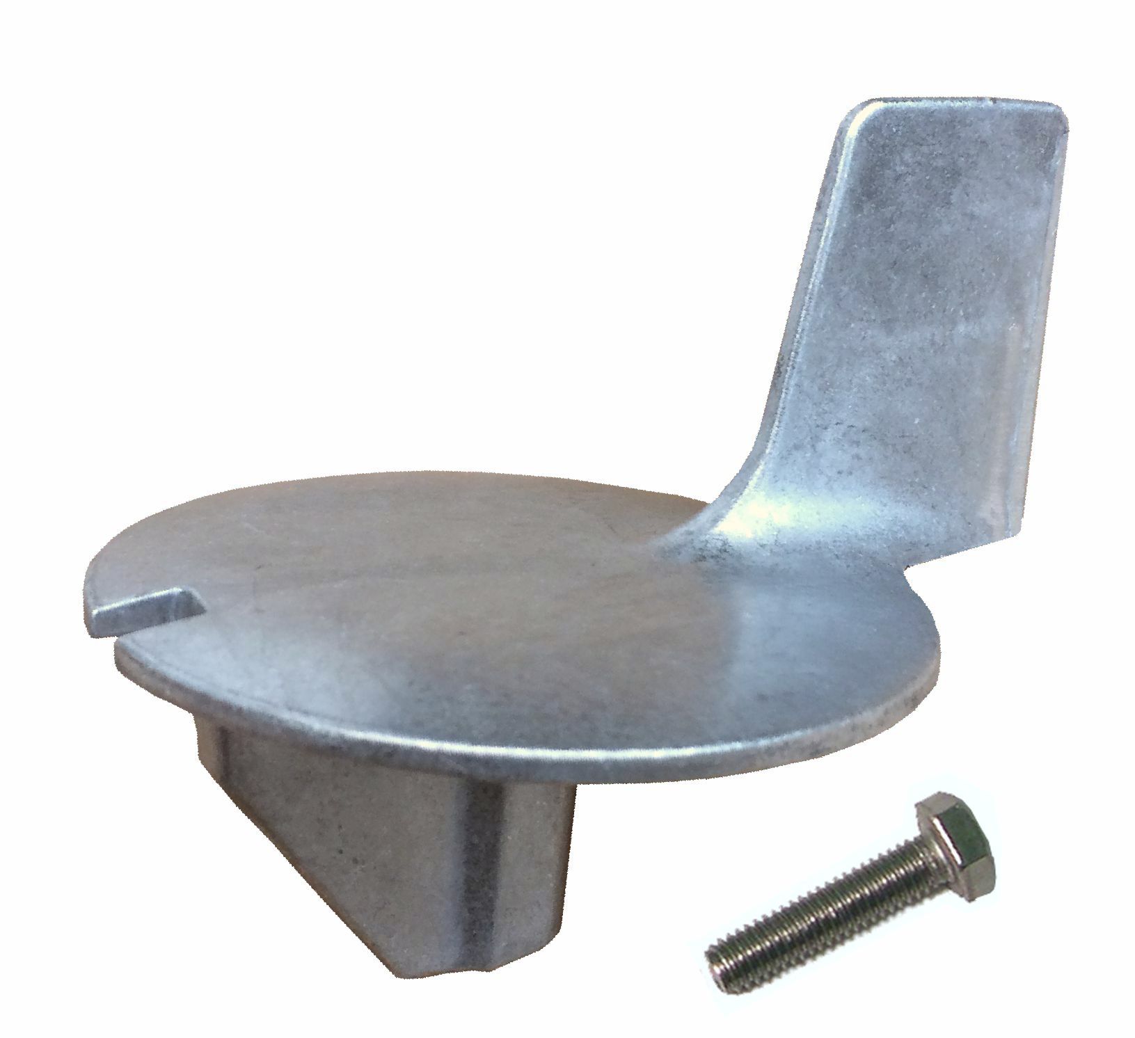 Perf metals anode Trim Tab Mercury/Mariner 9.9-25HP