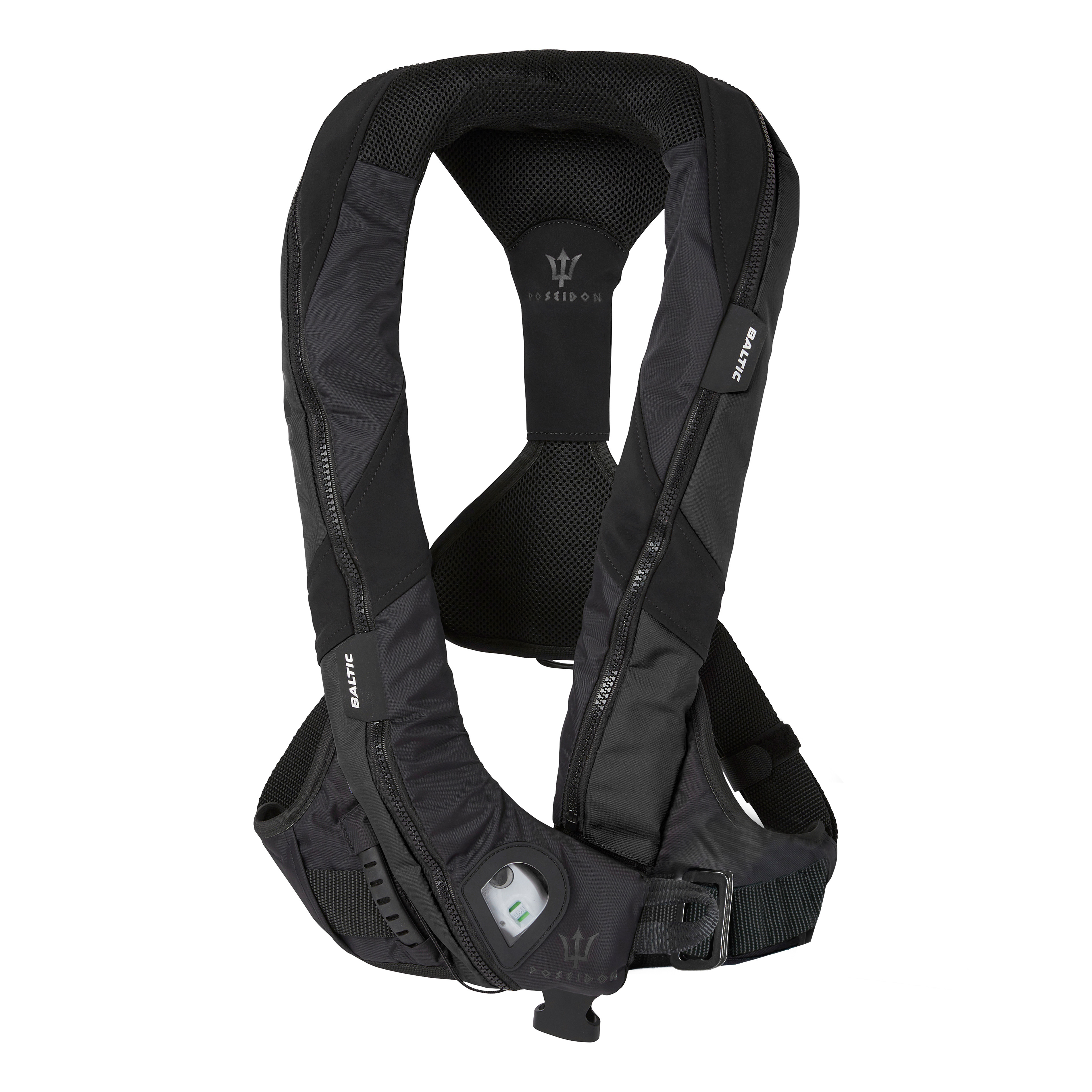 Baltic Poseidon harness auto inflatable lifejacket black 40-120kg