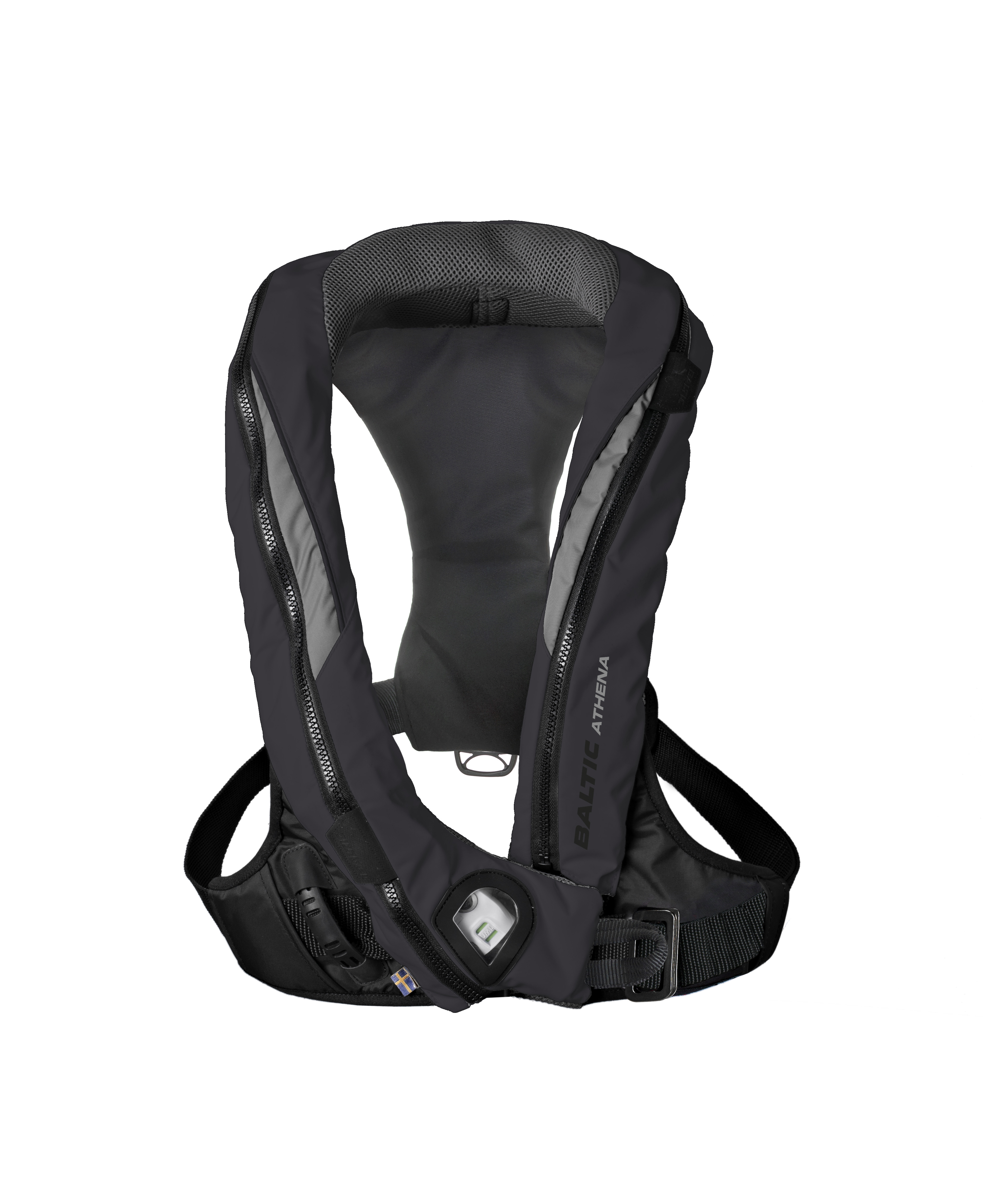 Baltic Athena 165 harness auto inflatable lifejacket black/grey 40-120kg