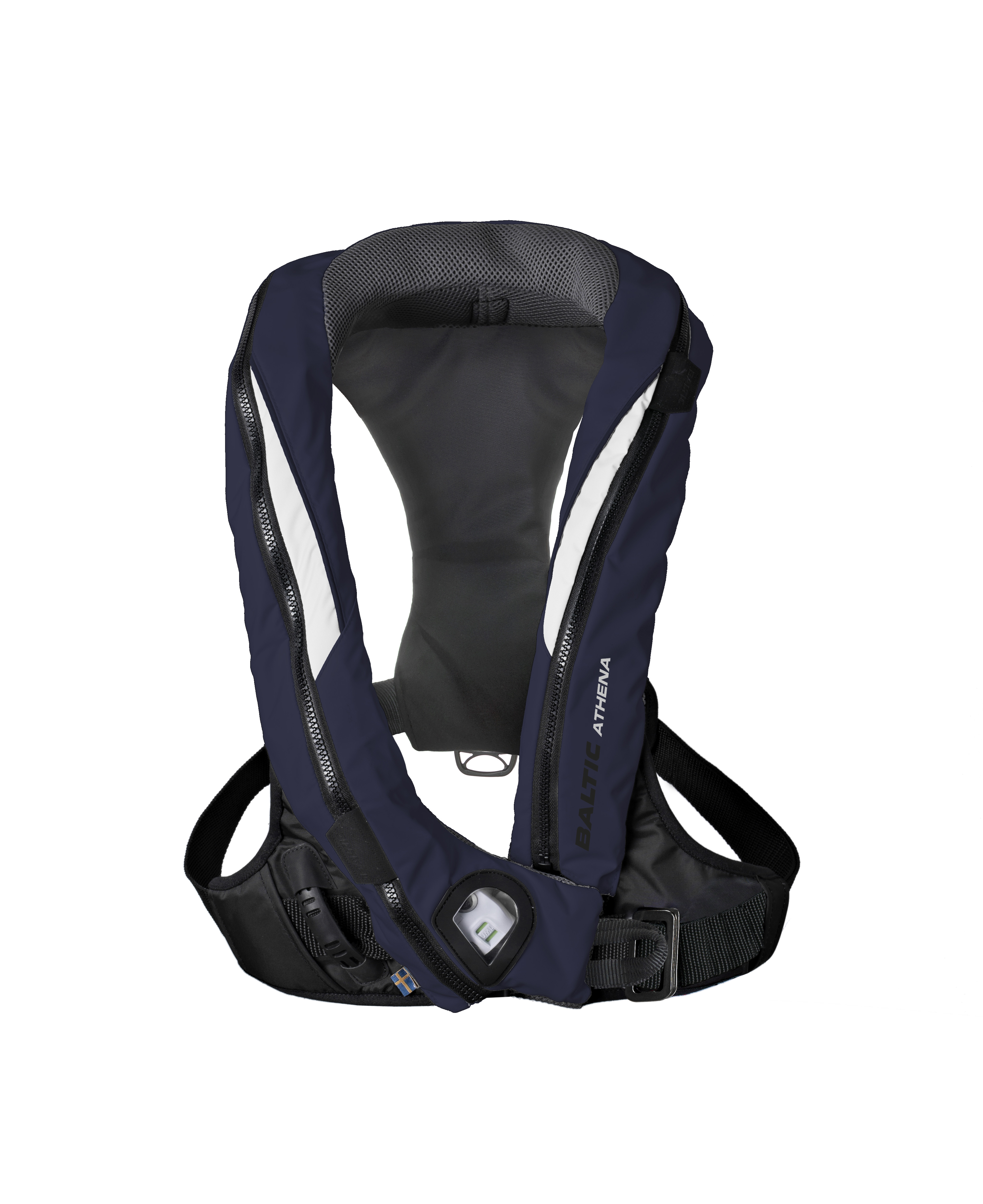 Baltic Athena 165 harness auto inflatable lifejacket blue/white 40-120kg