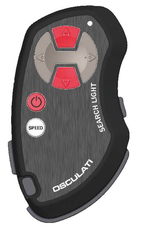 Wireless remote control for LED spotlight