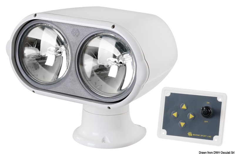 Night Eye light w/2 watertight bulbs 12 V