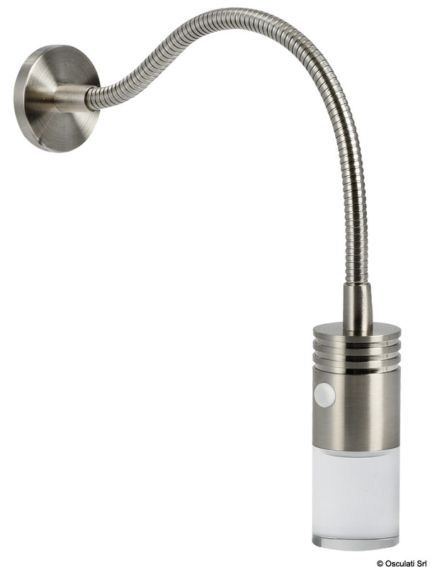 Articulated LED spotlight for bedhead