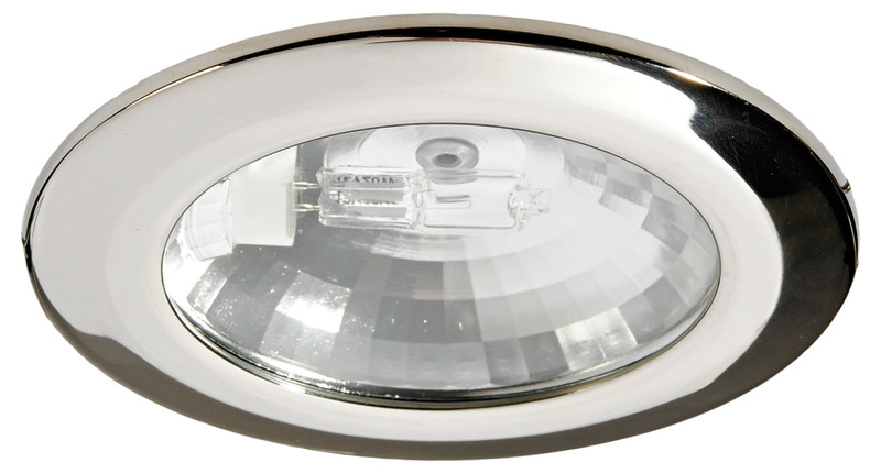 Asterope spotlight w/reflector mirror polished