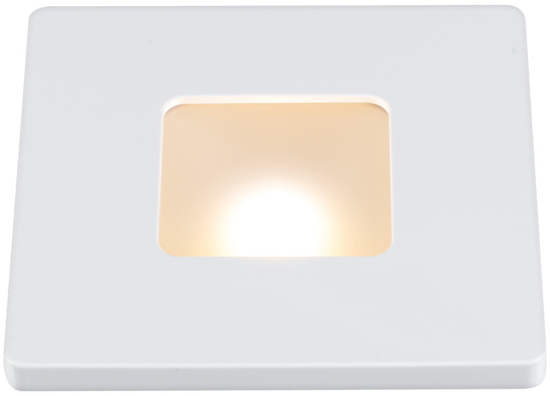 Bos recessed dimmable LED white/red light