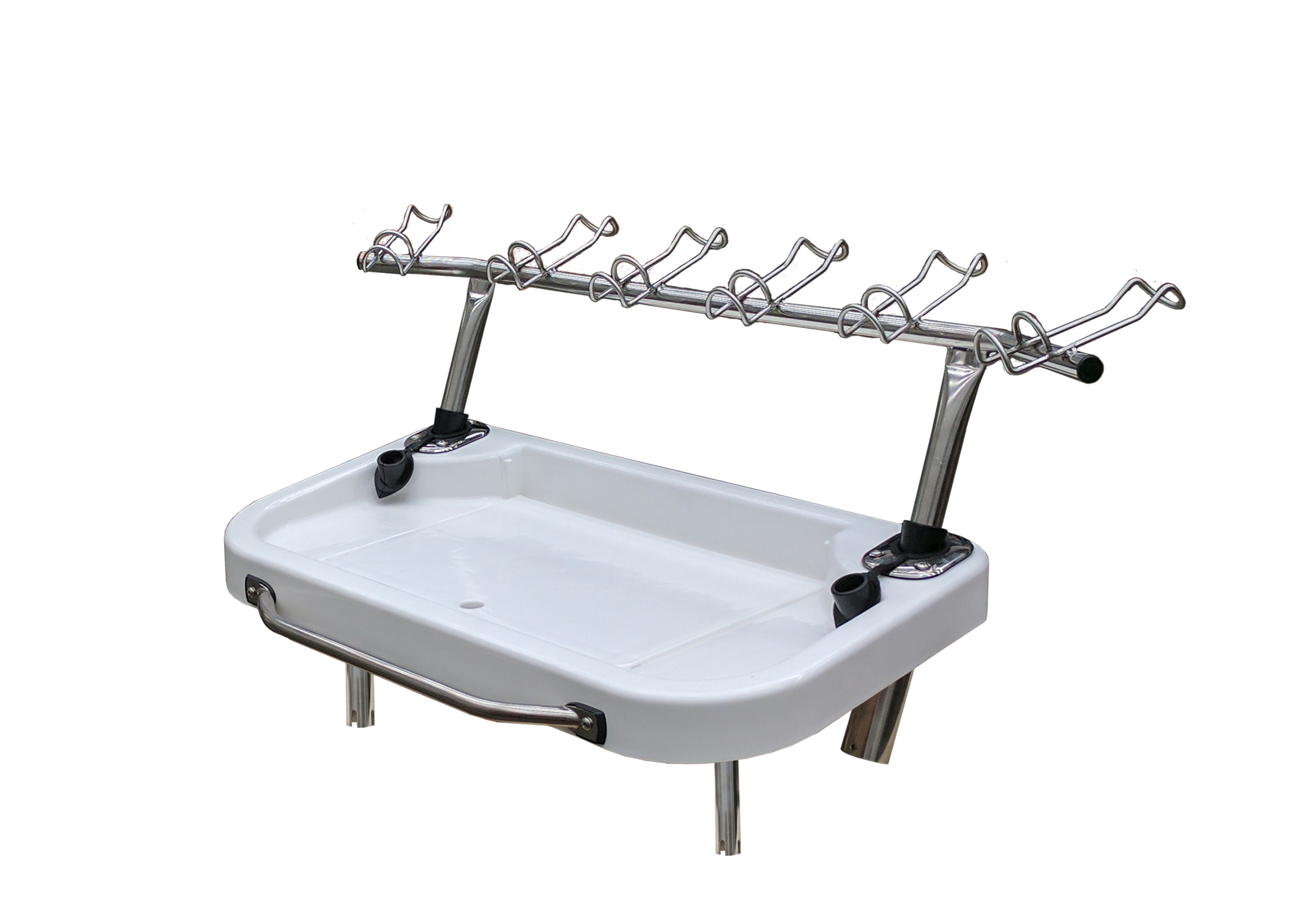 OS BAIT BOARD X-LARGE - PLUG IN MOUNT - DELUXE STAINLESS KIT