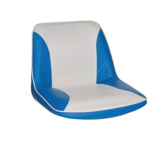 OS C- SEAT UPHOLSTERED BLUE/WHITE