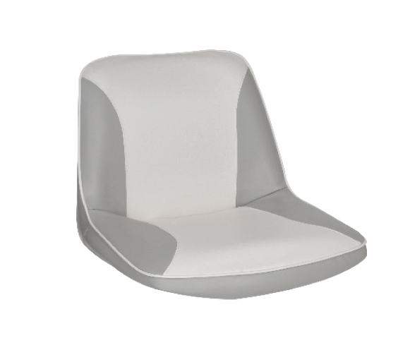 OS C - SEAT UPHOLSTERED GREY/WHITE