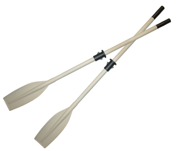 OS OARS ALUMINIUM SOLID 1 PCE WITH STOPS 1.52M (5') PAIR