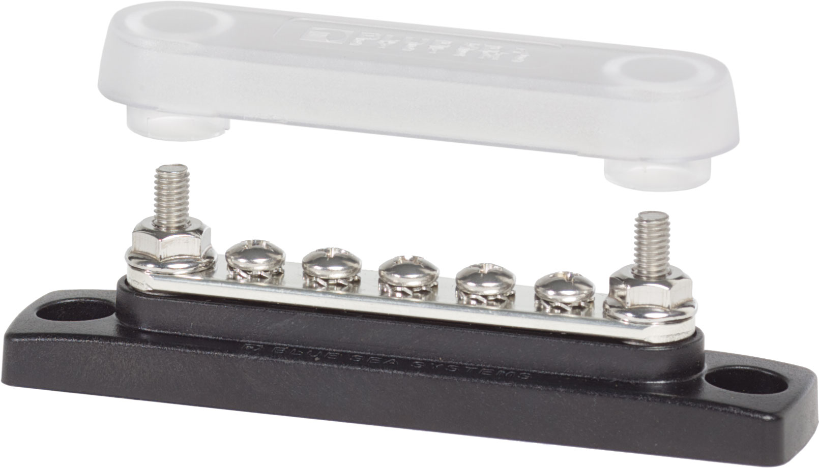 Common 100A Mini BusBar - 5 Gang with Cover