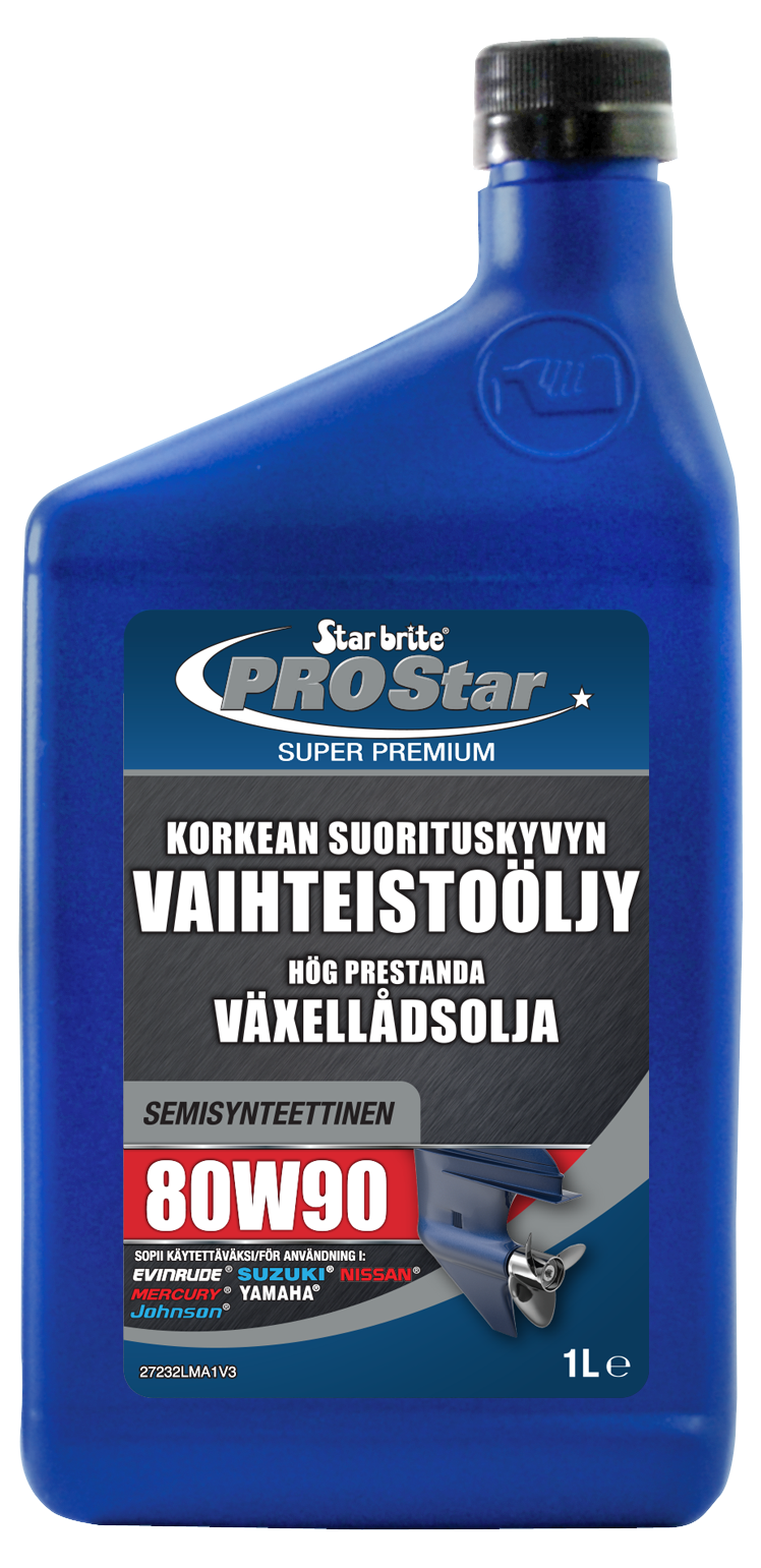 Star brite Synthetic Blend Lower Unit Gear Lube 80W90 1L