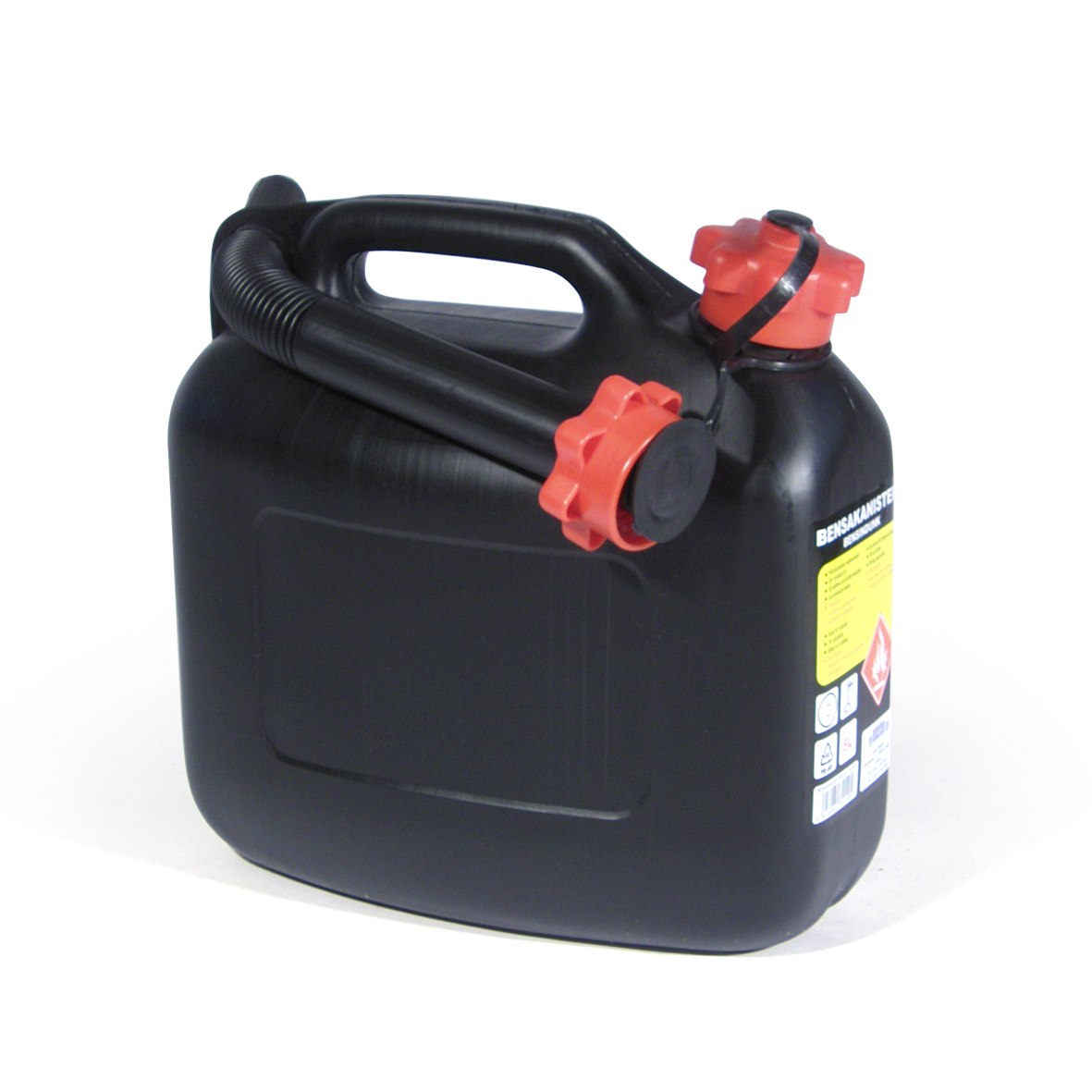 Plastex Fuel can 5L Black