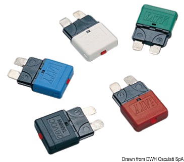 Resettable blade fuse 10 A