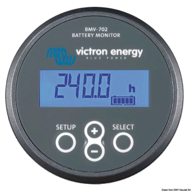 VICTRON Monitor BMV-702 2 batteries